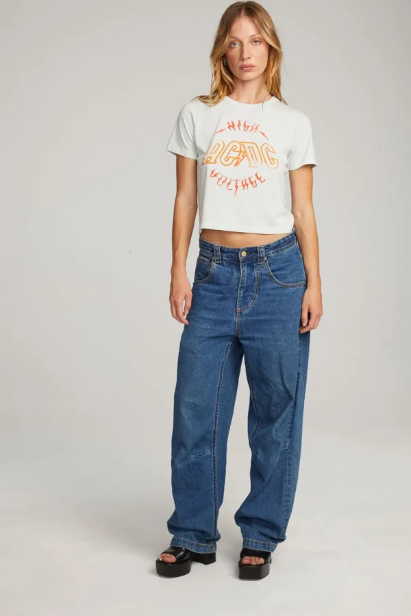 Discount AC/DC High Voltage Tee Women Loungewear | Music
