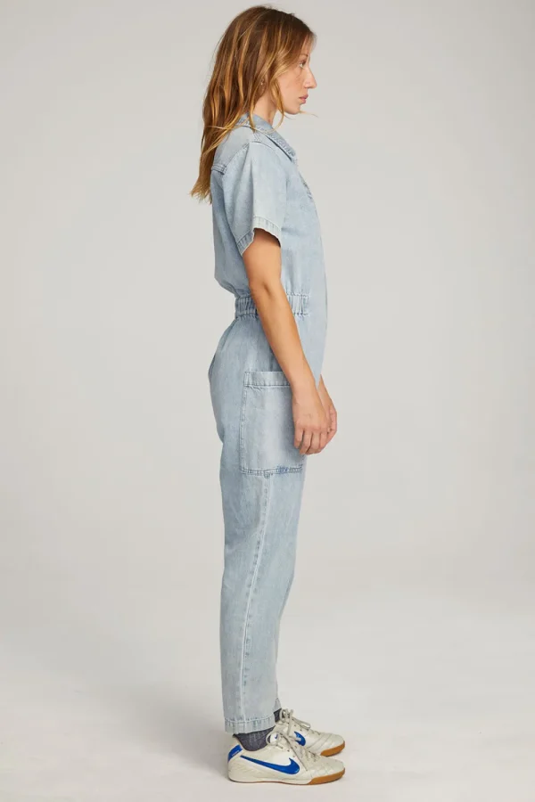 Flash Sale Ashland Classic Blue Jumpsuit Women Loungewear | Bottoms