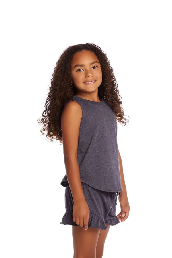 Store Avalon Girls Vintage Jersey Shirttail Muscle Kids Girls
