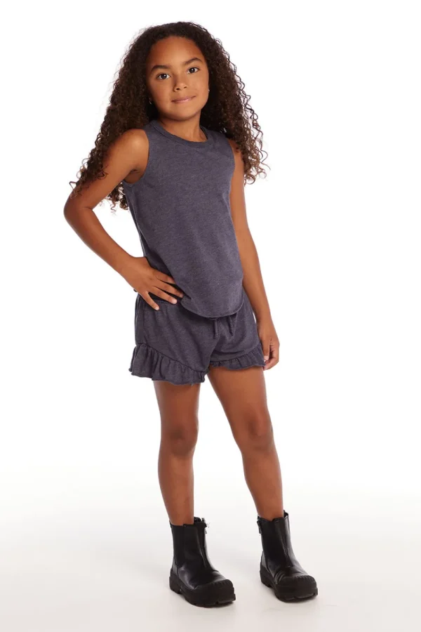 Store Avalon Girls Vintage Jersey Shirttail Muscle Kids Girls