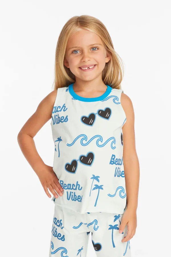 Outlet Beach Vibes Girls Millie Tank Kids Girls