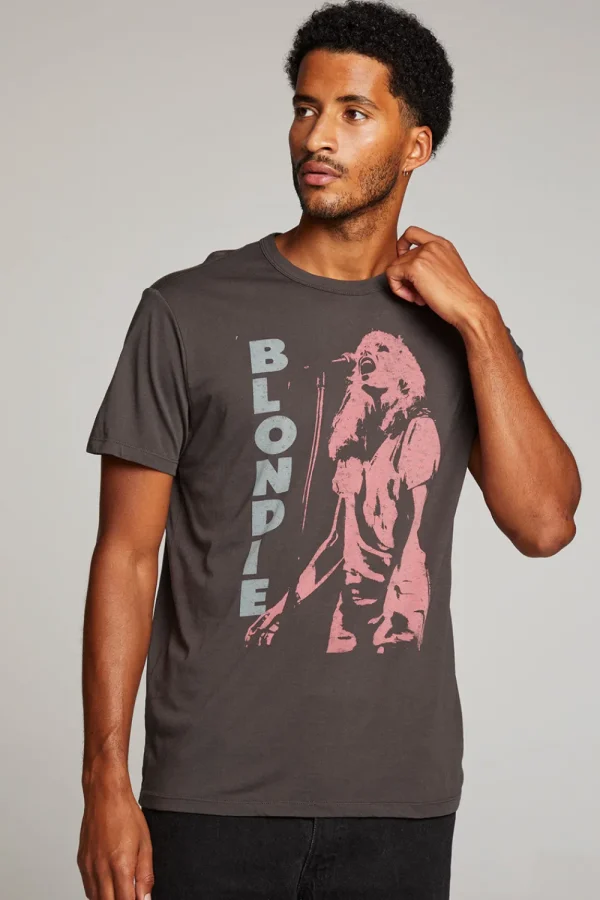 Fashion Blondie Live On Stage Mens Tee Women Tops | Music