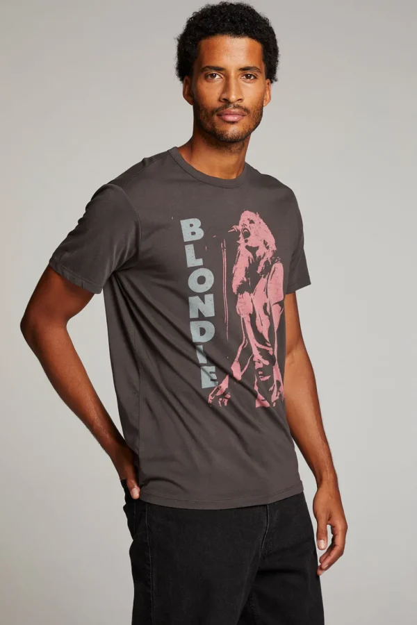 Fashion Blondie Live On Stage Mens Tee Women Tops | Music
