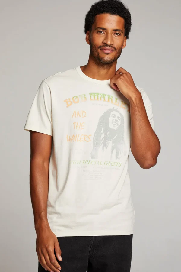New Bob Marley On Stage Mens Tee Women Tops | Music