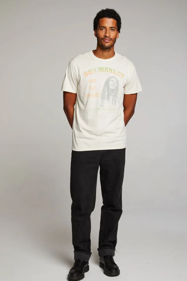 New Bob Marley On Stage Mens Tee Women Tops | Music