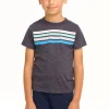 New Boy's Recycled Vintage Jersey Coastin' Stripe Tee Kids/BOY Boys