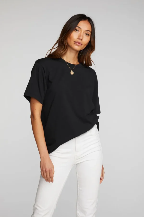 Cheap Cotton Jersey Short Sleeve Crewneck Tee Women Loungewear | Tops