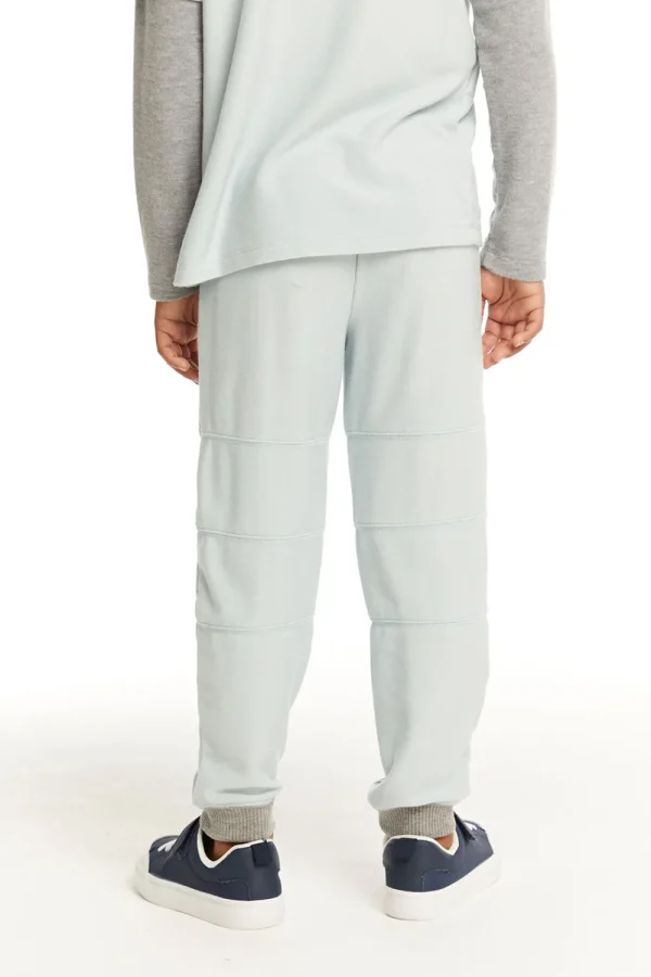 Hot Cozy Knit Blue Bird Pant With Seamed Panels Kids/BOY Boys