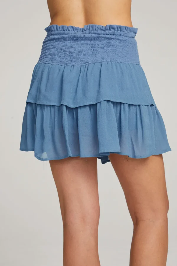 Shop Cruz Vintage Blue Mini Skirt Women Loungewear | Bottoms