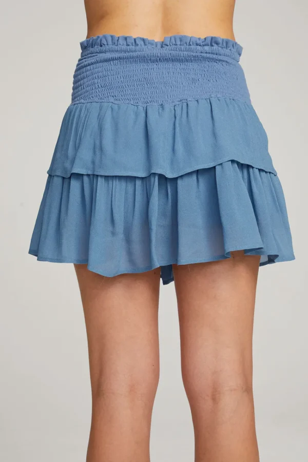 Shop Cruz Vintage Blue Mini Skirt Women Loungewear | Bottoms