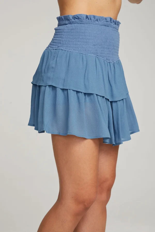 Shop Cruz Vintage Blue Mini Skirt Women Loungewear | Bottoms
