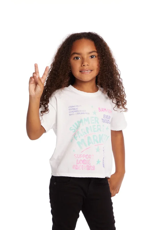Fashion Farmers Market Girls Tee Kids Girls