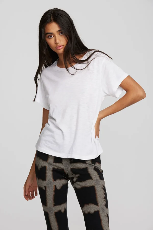 Online Gauze Jersey Oversized Crewneck Tee Women Loungewear | Tops