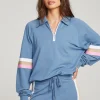 Cheap Gilette Vintage Blue Pullover Women Loungewear | Tops