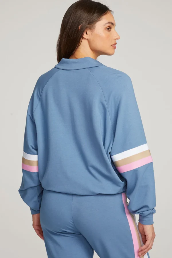 Cheap Gilette Vintage Blue Pullover Women Loungewear | Tops