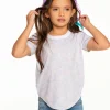Store Girls Recycled Vintage Jersey Short Sleeve Scoop Back Shirt Kids Girls