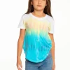 Cheap Girls Recycled Vintage Jersey Short Sleeve Scoop Back Shirt Kids Girls