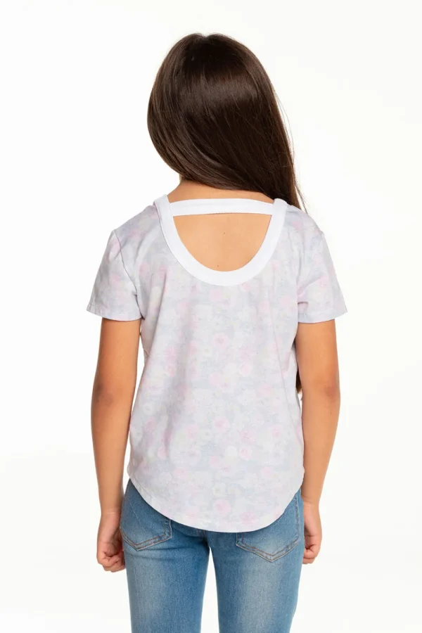 Store Girls Recycled Vintage Jersey Short Sleeve Scoop Back Shirt Kids Girls