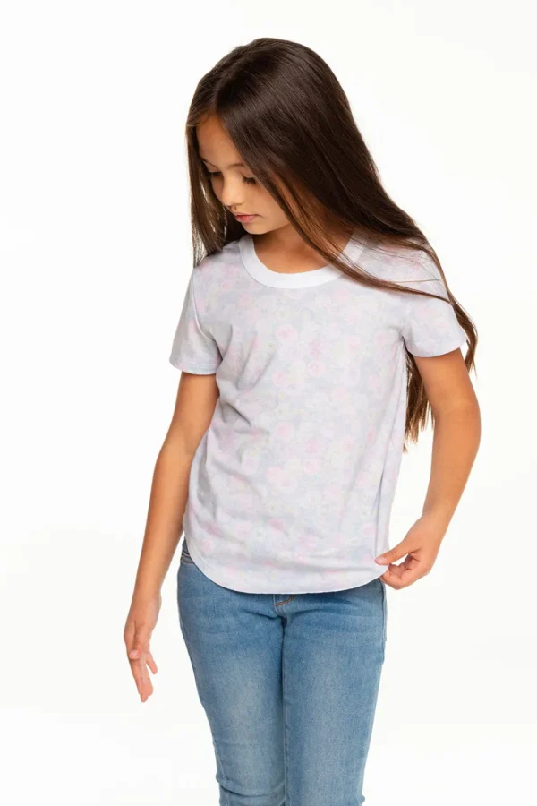 Store Girls Recycled Vintage Jersey Short Sleeve Scoop Back Shirt Kids Girls