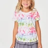 Store Girls RPET Vintage Jersey Ruffle Puff Sleeve Tee Kids Girls