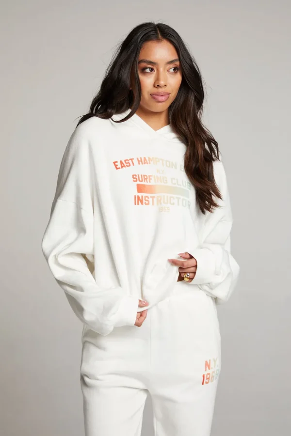 Fashion Hamptons Surf Club Pullover Hoodie Women Loungewear | Graphics