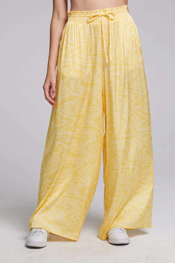 Fashion Ischia Lemon Zest Trousers Women Loungewear | Bottoms
