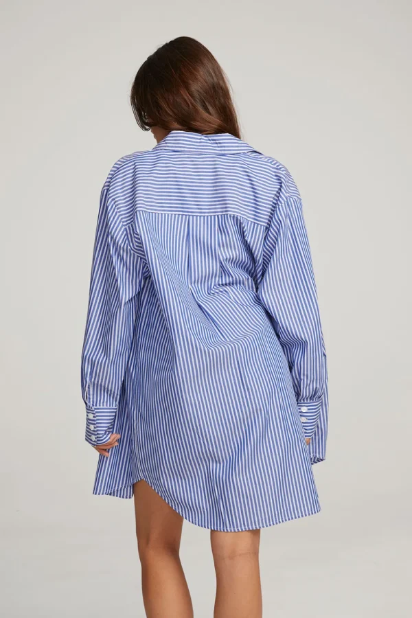 Flash Sale Kerstin Marmont Stripe Button Down Women Loungewear | Tops