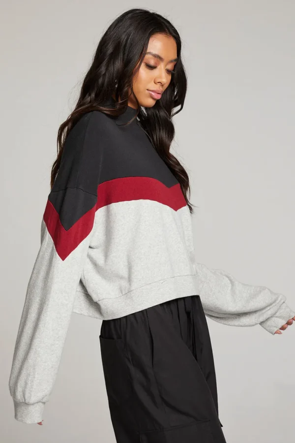 Store Liz Fire Color Block Pullover Women Loungewear | Tops