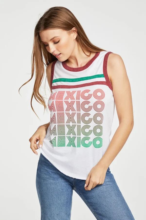 Sale Mexico Tank Women Graphics | Tops