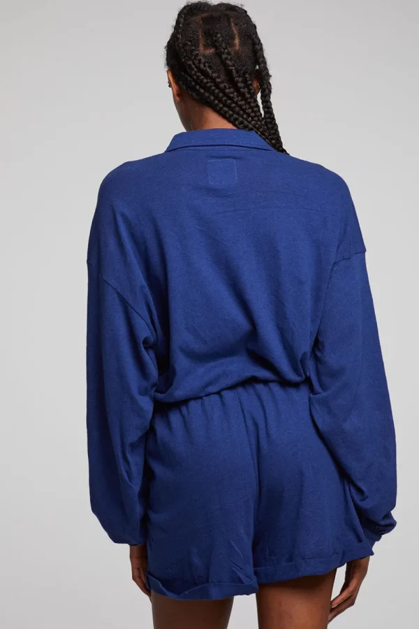 Discount Nocelle French Blue Jumpsuit Women Loungewear | Bottoms
