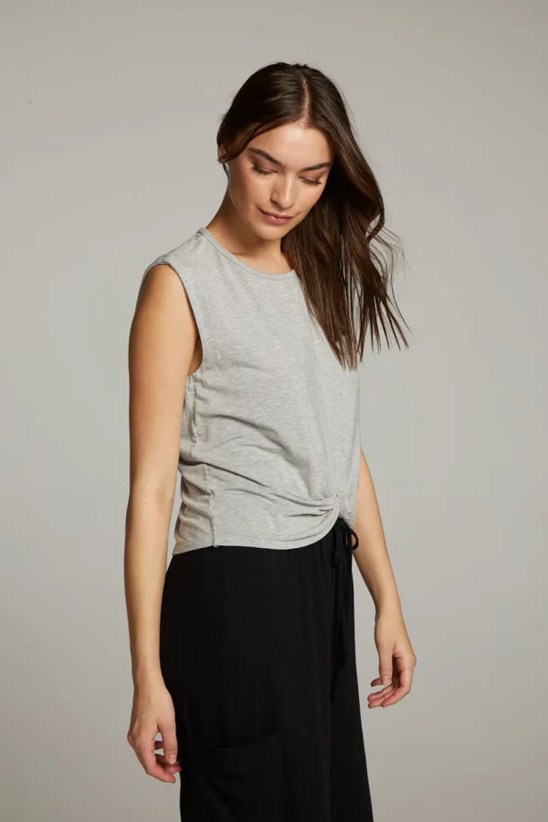 Best Ocean Heather Grey Tank Women Loungewear | Tops