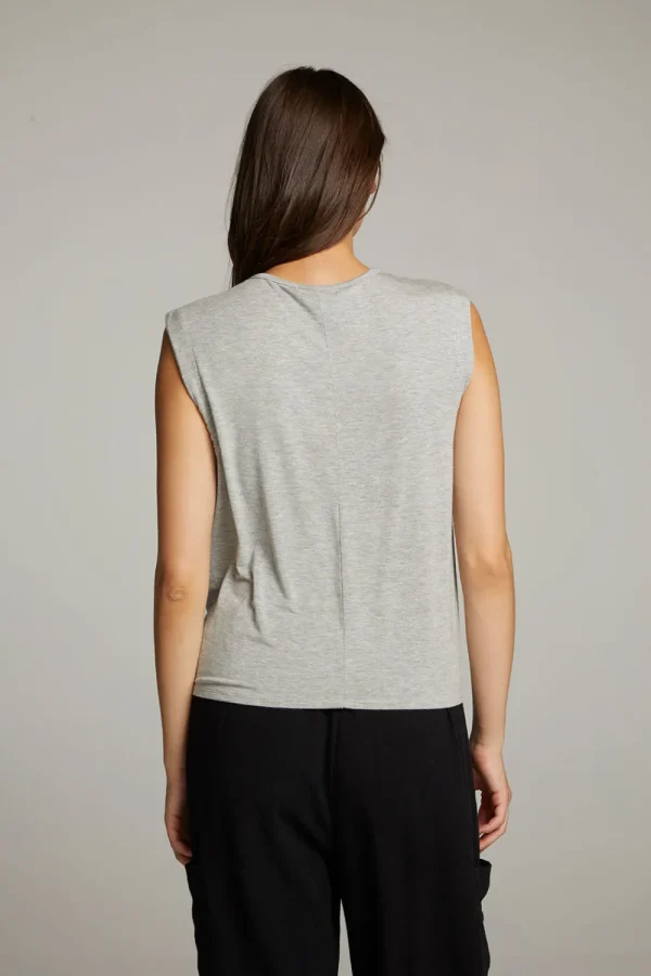 Best Ocean Heather Grey Tank Women Loungewear | Tops