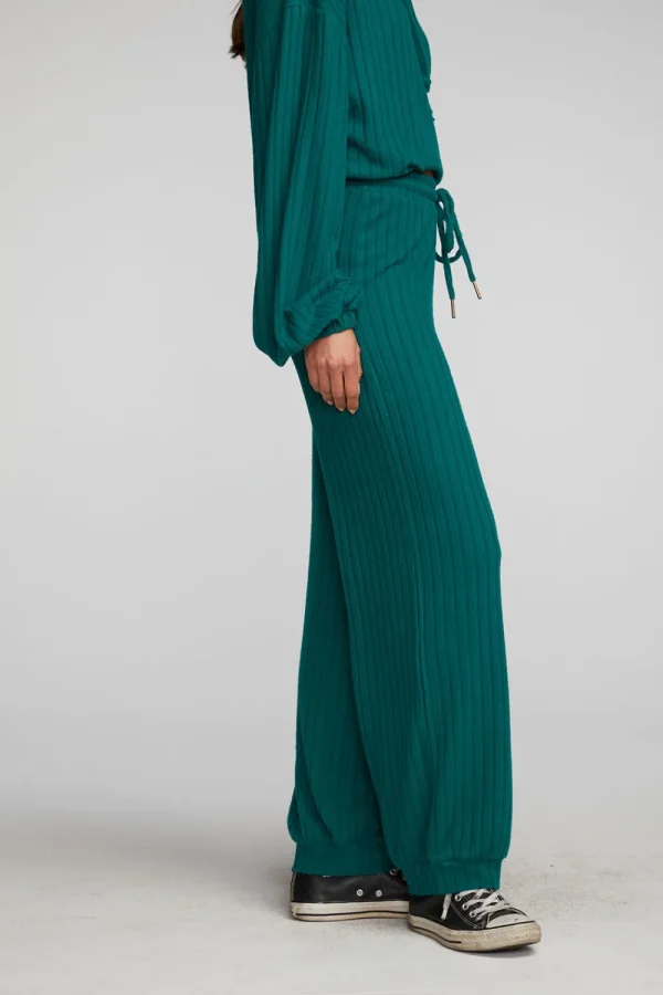 Outlet Poor Boy Rib Blouson Hem Joggers Women Loungewear | Bottoms