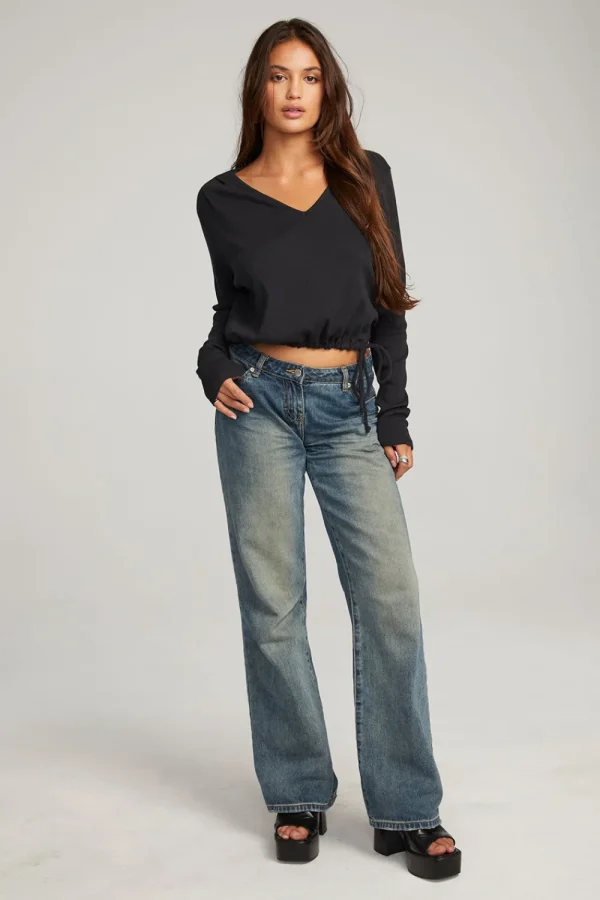 Online Powell Licorice Long Sleeve Women Loungewear | Tops
