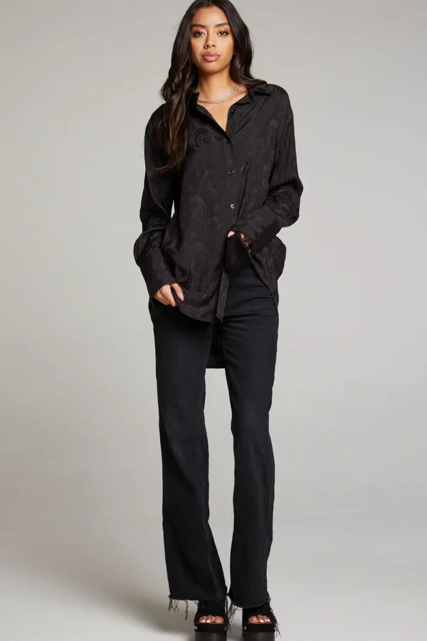 Online Ruby Licorice Button Up Women Loungewear | Tops