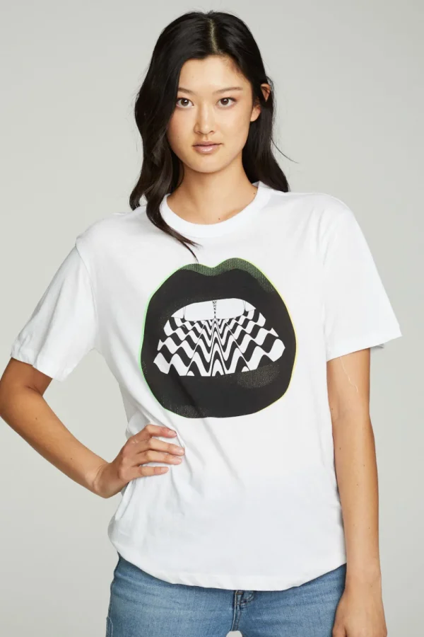 Sale 80's Lips Women Graphics | Tops