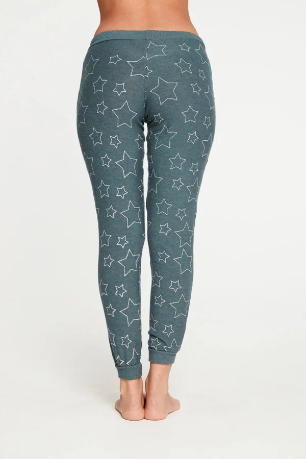 Shop Silver Stars Pant Women Graphics | Bottoms