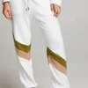 Best Skull Sand Color Block Joggers Women Loungewear | Bottoms
