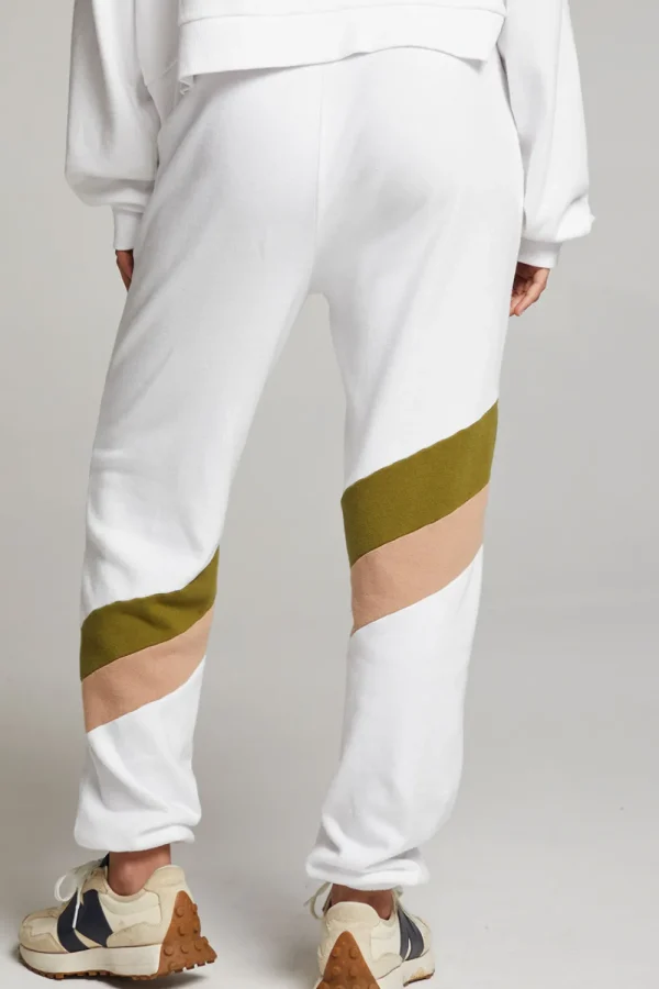 Best Skull Sand Color Block Joggers Women Loungewear | Bottoms