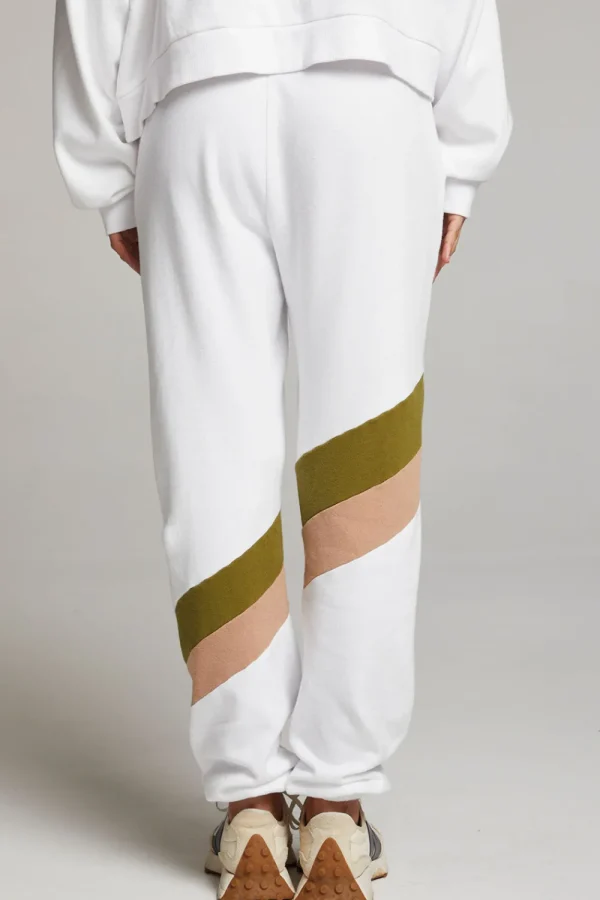 Best Skull Sand Color Block Joggers Women Loungewear | Bottoms
