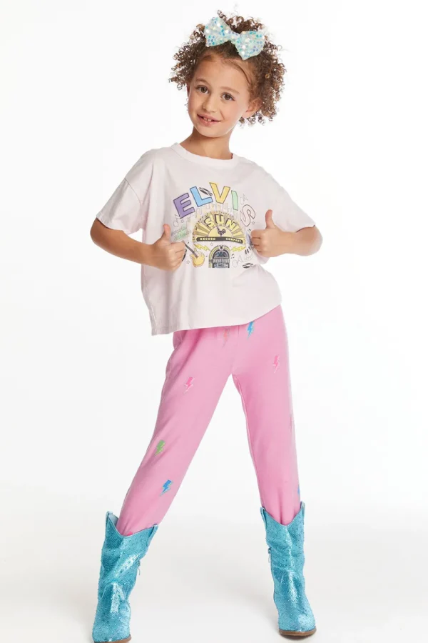 Online Sun Records Memphis Collage Girls Tee Kids Girls