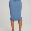 Cheap Sundance Vintage Blue Midi Skirt Women Loungewear | Bottoms
