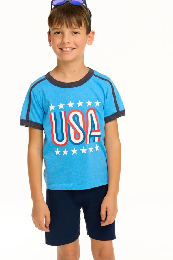 Online USA Recycled Vintage Jersey Tee Kids/BOY Boys