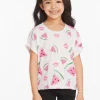 Clearance Watermelon Lips Girls Tee Kids Girls