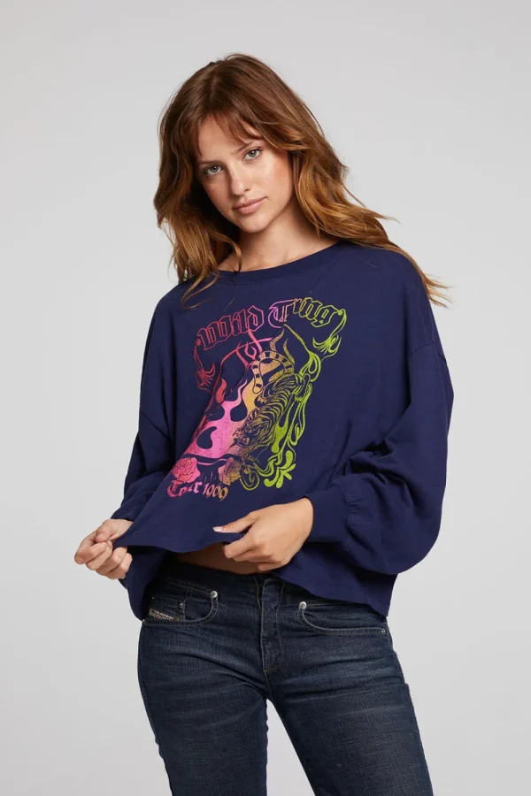 Flash Sale Wild Thing Long Sleeve Tee Women Loungewear | Graphics