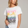 Outlet Woodstock Peace Love Music Tee Women Loungewear | Music