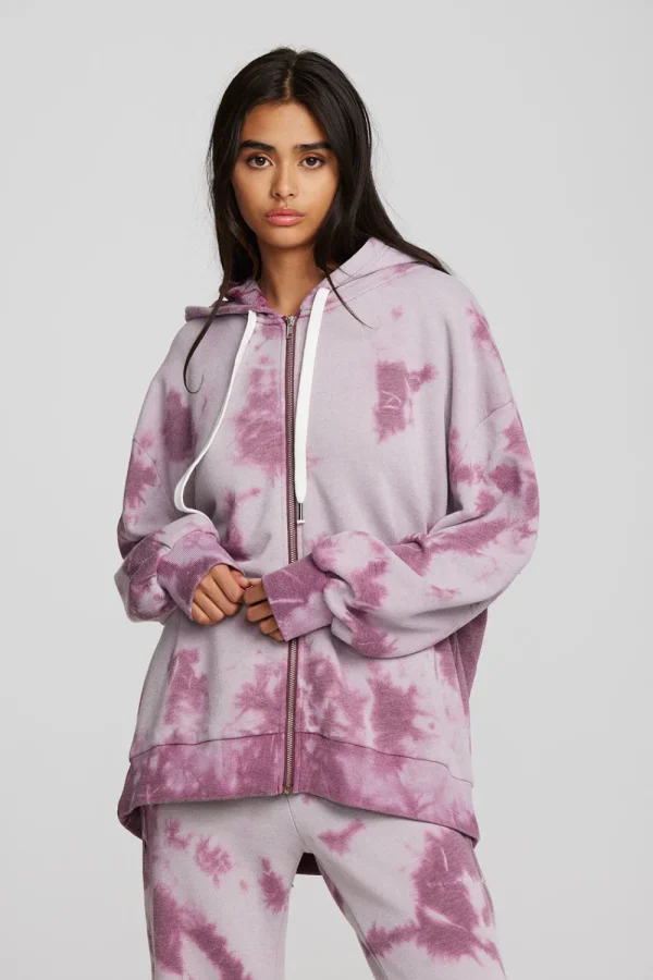 Outlet Zuma Cotton Terry Zip Up Hoodie Women Outerwear | Loungewear